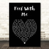 Mary Lambert Feel With Me Black Heart Song Lyric Print