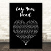 Maverick Sabre Lay Your Head Black Heart Song Lyric Print
