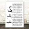 Why Don't We In Too Deep White Script Song Lyric Music Art Print