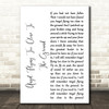 Willie Nelson Angel Flying Too Close To The Ground White Script Song Lyric Music Art Print