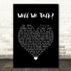 Sam Fender Will We Talk Black Heart Song Lyric Wall Art Print