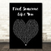 Snoh Aalegra Find Someone Like You Black Heart Song Lyric Wall Art Print