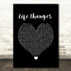 Thomas Rhett Life Changes Black Heart Song Lyric Wall Art Print