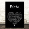 Emeli Sandé River Black Heart Song Lyric Wall Art Print