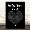 Godsmack Under Your Scars Black Heart Song Lyric Wall Art Print