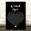 Jack Johnson If I Had Eyes Black Heart Song Lyric Wall Art Print