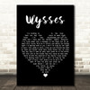 Josh Garrels Ulysses Black Heart Song Lyric Wall Art Print