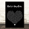 KD Lang Rose Garden Black Heart Song Lyric Wall Art Print