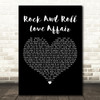 Prince Rock And Roll Love Affair Black Heart Decorative Wall Art Gift Song Lyric Print