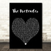 Jackson Browne The Pretender Black Heart Decorative Wall Art Gift Song Lyric Print