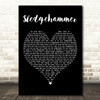 Peter Gabriel Sledgehammer Black Heart Decorative Wall Art Gift Song Lyric Print