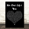 Scorpions No One Like You Black Heart Decorative Wall Art Gift Song Lyric Print