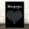 Paloma Faith Stargazer Black Heart Decorative Wall Art Gift Song Lyric Print