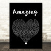 Matt Cardle Amazing Black Heart Song Lyric Wall Art Print