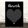Madonna Cherish Black Heart Decorative Wall Art Gift Song Lyric Print