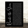 Zac Efron, Zendaya - GREATEST SHOWMAN Rewrite the Stars Black Script Wall Art Gift Song Lyric Print