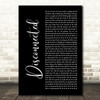 5 Seconds Of Summer Disconnected Black Script Decorative Wall Art Gift Song Lyric Print