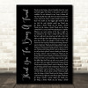 Andrew Gold Thank You For Being A Friend Black Script Decorative Gift Song Lyric Print