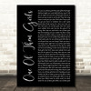 Lee Brice One Of Them Girls Black Script Decorative Wall Art Gift Song Lyric Print