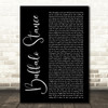 Neneh Cherry Buffalo Stance Black Script Decorative Wall Art Gift Song Lyric Print