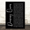 ABBA Dancing Queen Black Script Decorative Wall Art Gift Song Lyric Print