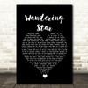 Noel Gallagher's High Flying Birds Wandering Star Black Heart Song Lyric Wall Art Print