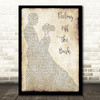 Pinegrove Peeling off the Bark Man Lady Dancing Decorative Wall Art Gift Song Lyric Print