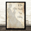 JP Saxe If The World Was Ending Man Lady Dancing Decorative Gift Song Lyric Print