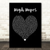 Panic! At The Disco High Hopes Black Heart Song Lyric Wall Art Print
