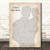 Peabo Bryson & Regina Belle A Whole New World Father & Baby Wall Art Song Lyric Print