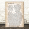 Stevie Wonder Isn't She Lovely Father & Child Decorative Wall Art Gift Song Lyric Print