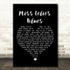Quincy Jones Miss Celie's Blues Black Heart Song Lyric Wall Art Print