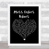 Quincy Jones Miss Celie's Blues Black Heart Song Lyric Wall Art Print