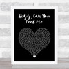 Raphael Saadiq Skyy, Can You Feel Me Black Heart Song Lyric Wall Art Print