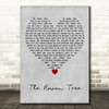 Kenneth McKellar The Rowan Tree Grey Heart Decorative Wall Art Gift Song Lyric Print