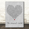 Kate Bush The Sensual World Grey Heart Decorative Wall Art Gift Song Lyric Print