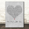Scorpions No One Like You Grey Heart Decorative Wall Art Gift Song Lyric Print