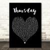 Jess Glynne Thursday Black Heart Song Lyric Quote Print