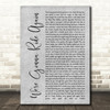 Brantley Gilbert We're Gonna Ride Again Grey Rustic Script Decorative Gift Song Lyric Print