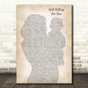 Ellie Goulding Still Falling For You# Mother & Baby Decorative Wall Art Gift Song Lyric Print