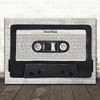 The Weeknd Heartless Music Script Cassette Tape Decorative Wall Art Gift Song Lyric Print