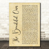 Prince And The Revolution The Beautiful Ones Rustic Script Decorative Wall Art Gift Song Lyric Print