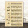 The Dubliners The Rising Of The Moon Rustic Script Decorative Wall Art Gift Song Lyric Print