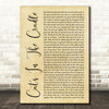 Harry Chapin Cat's In The Cradle Rustic Script Decorative Wall Art Gift Song Lyric Print