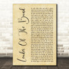 Dan Fogelberg Leader Of The Band Rustic Script Decorative Wall Art Gift Song Lyric Print