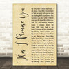 Donna Taggart This I promise you Rustic Script Decorative Wall Art Gift Song Lyric Print