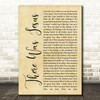 Zach Williams feat. Dolly Parton There Was Jesus Rustic Script Wall Art Song Lyric Print