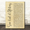 Emberhoney Some kind of Alchemy Rustic Script Decorative Wall Art Gift Song Lyric Print