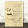Elevation Worship It Is So Rustic Script Decorative Wall Art Gift Song Lyric Print