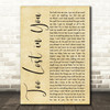 Sugababes Too Lost in You Rustic Script Decorative Wall Art Gift Song Lyric Print